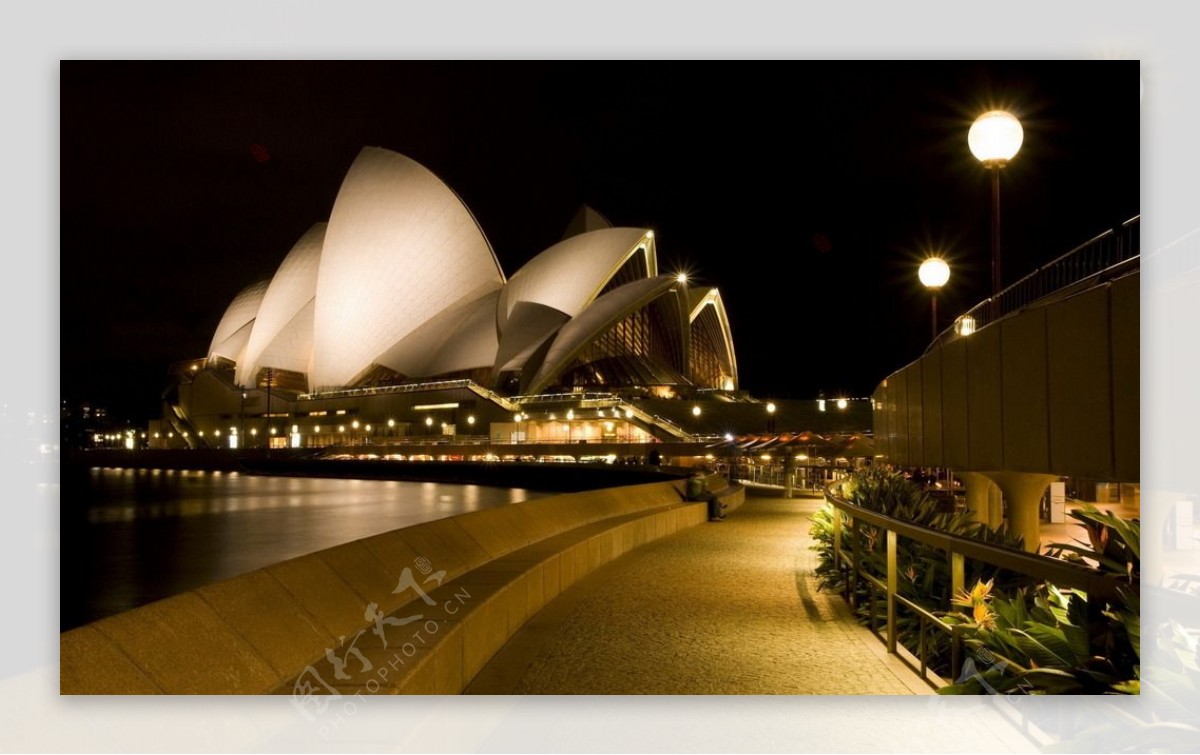 悉尼港一角夜景