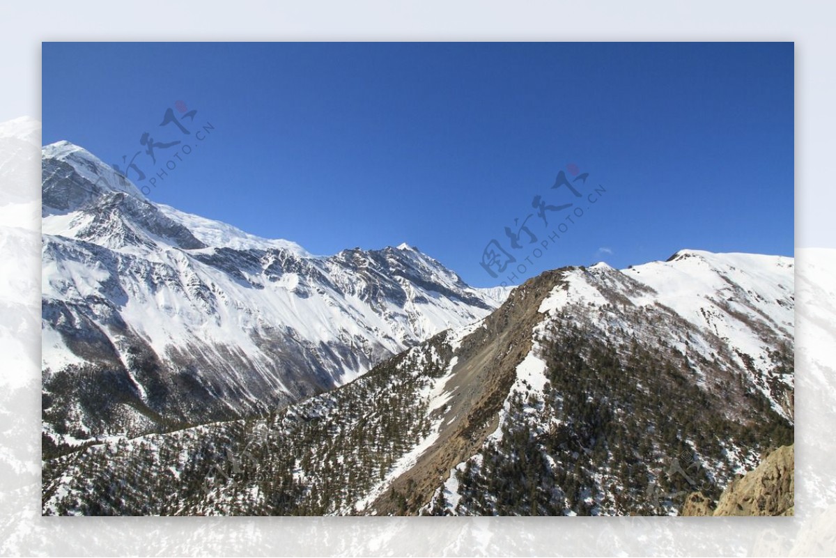 尼泊尔雪山