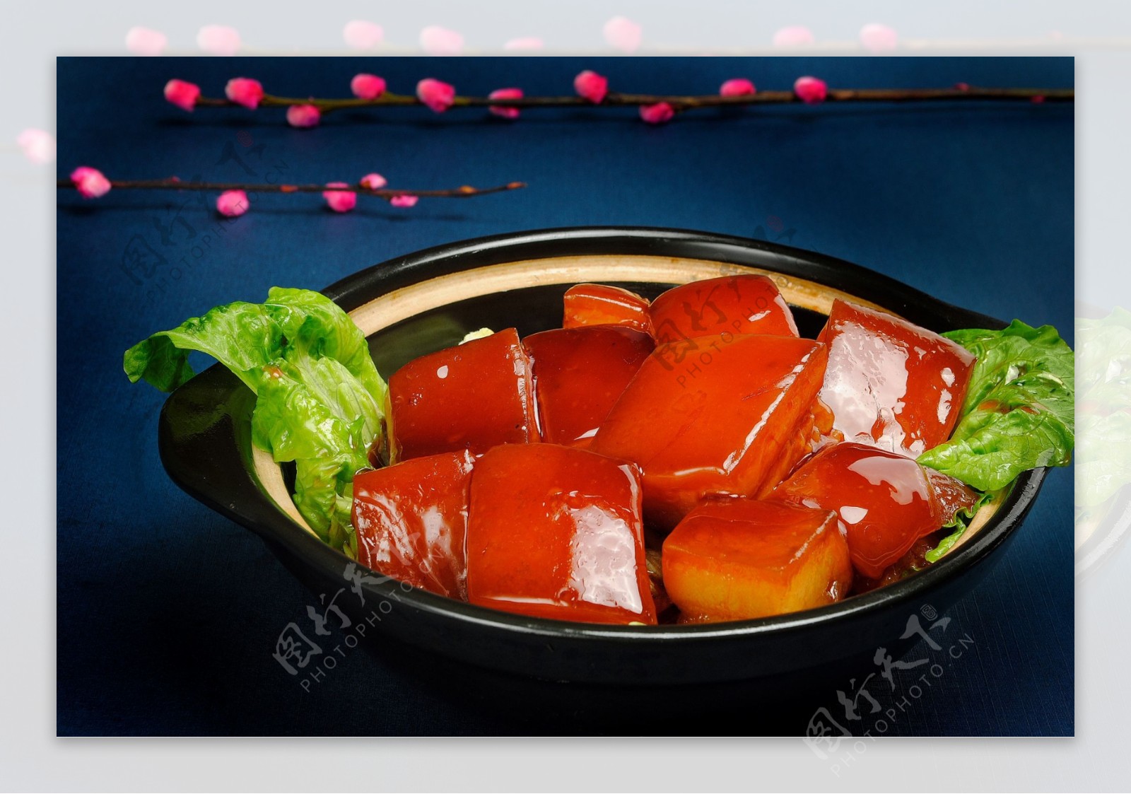 红烧肉炒菜