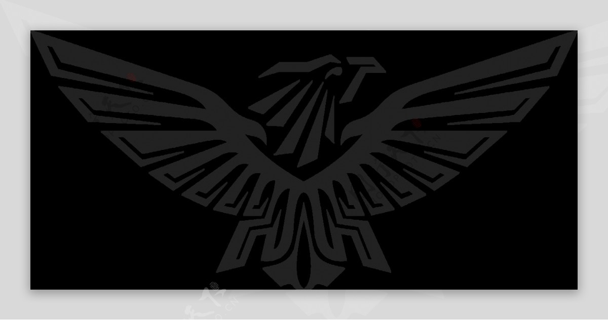 老鹰标志免抠png透明图层素材