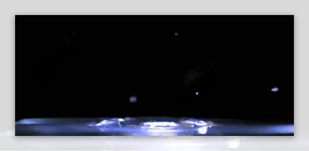 水滴滴水波纹标清实拍视频素材