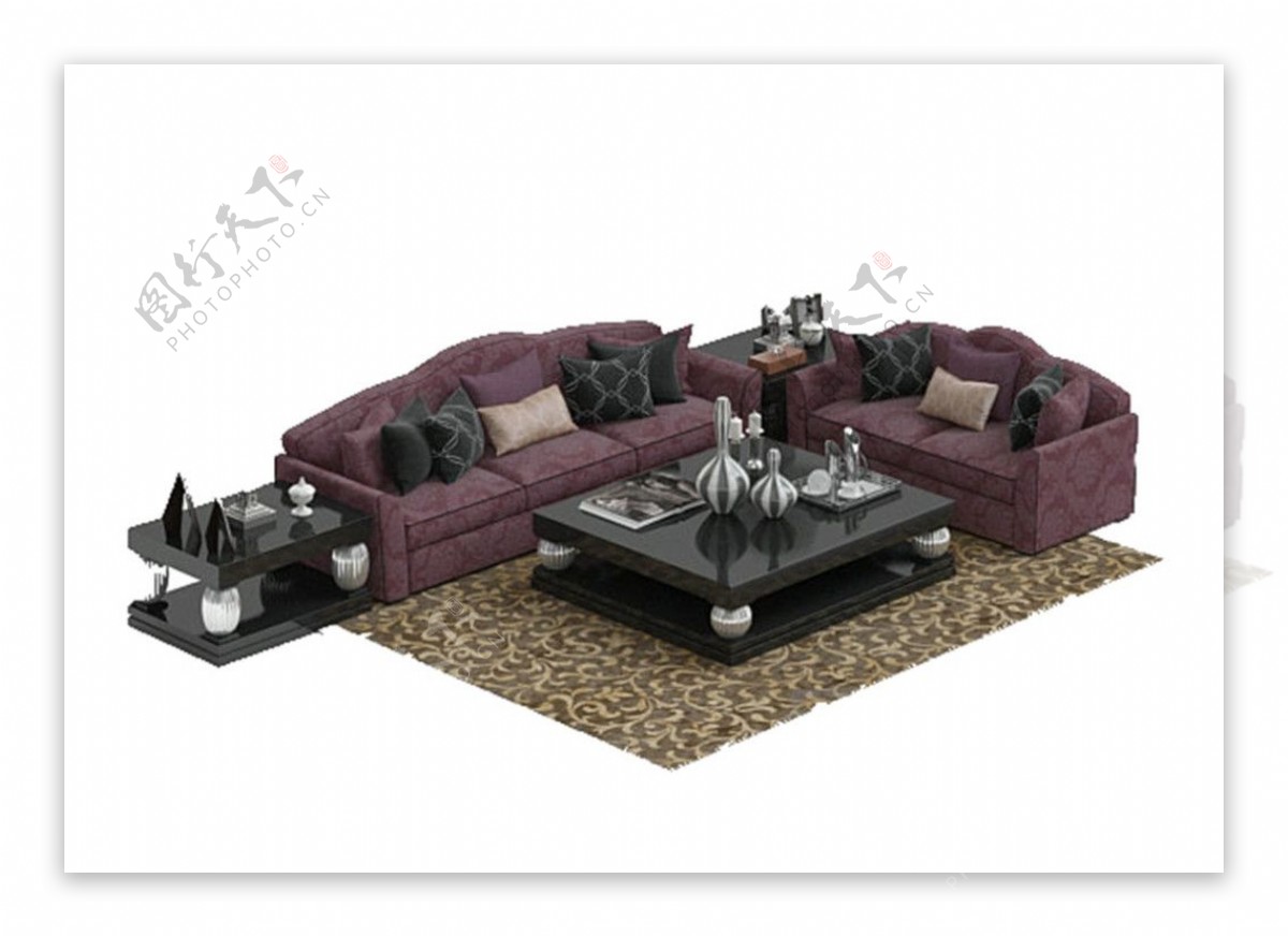 欧式沙发素材模板下载欧式沙发模型
