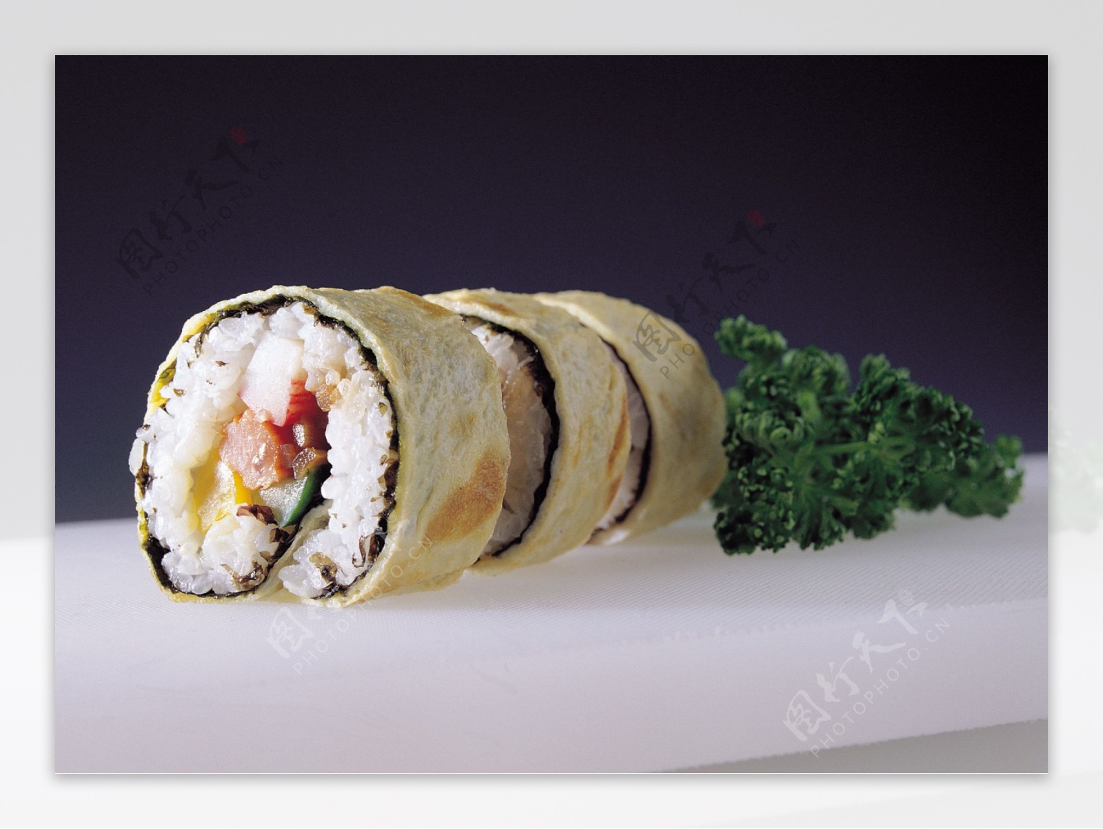 韩国寿司卷图片