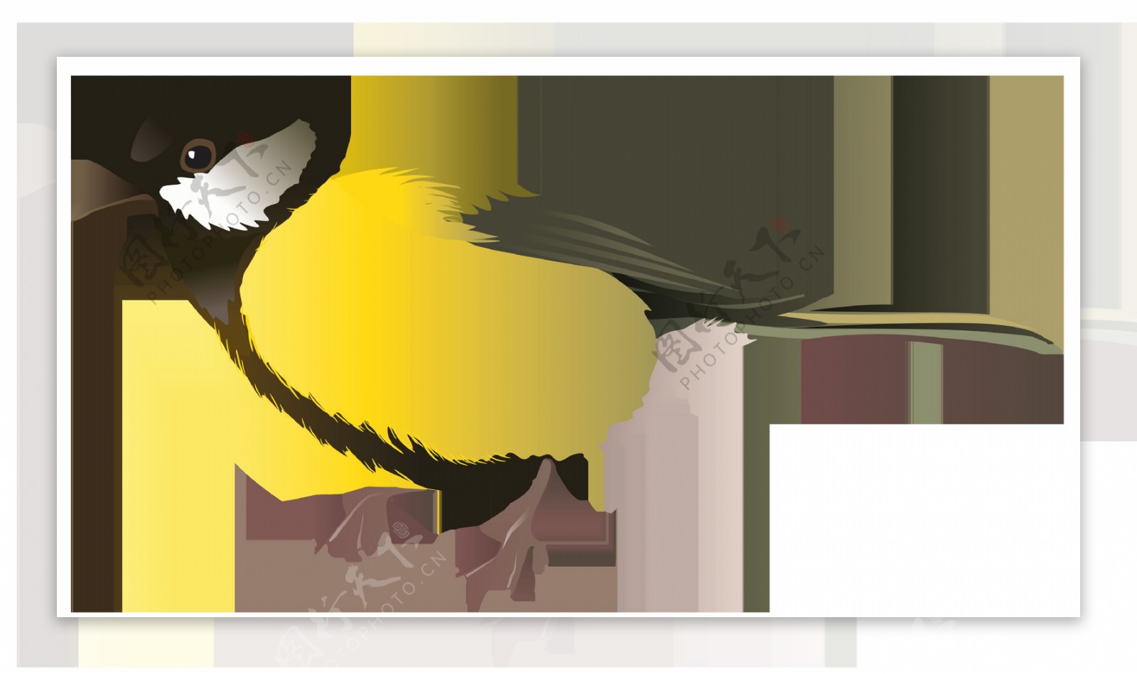 黄色羽毛小鸟图片免抠png透明图层素材