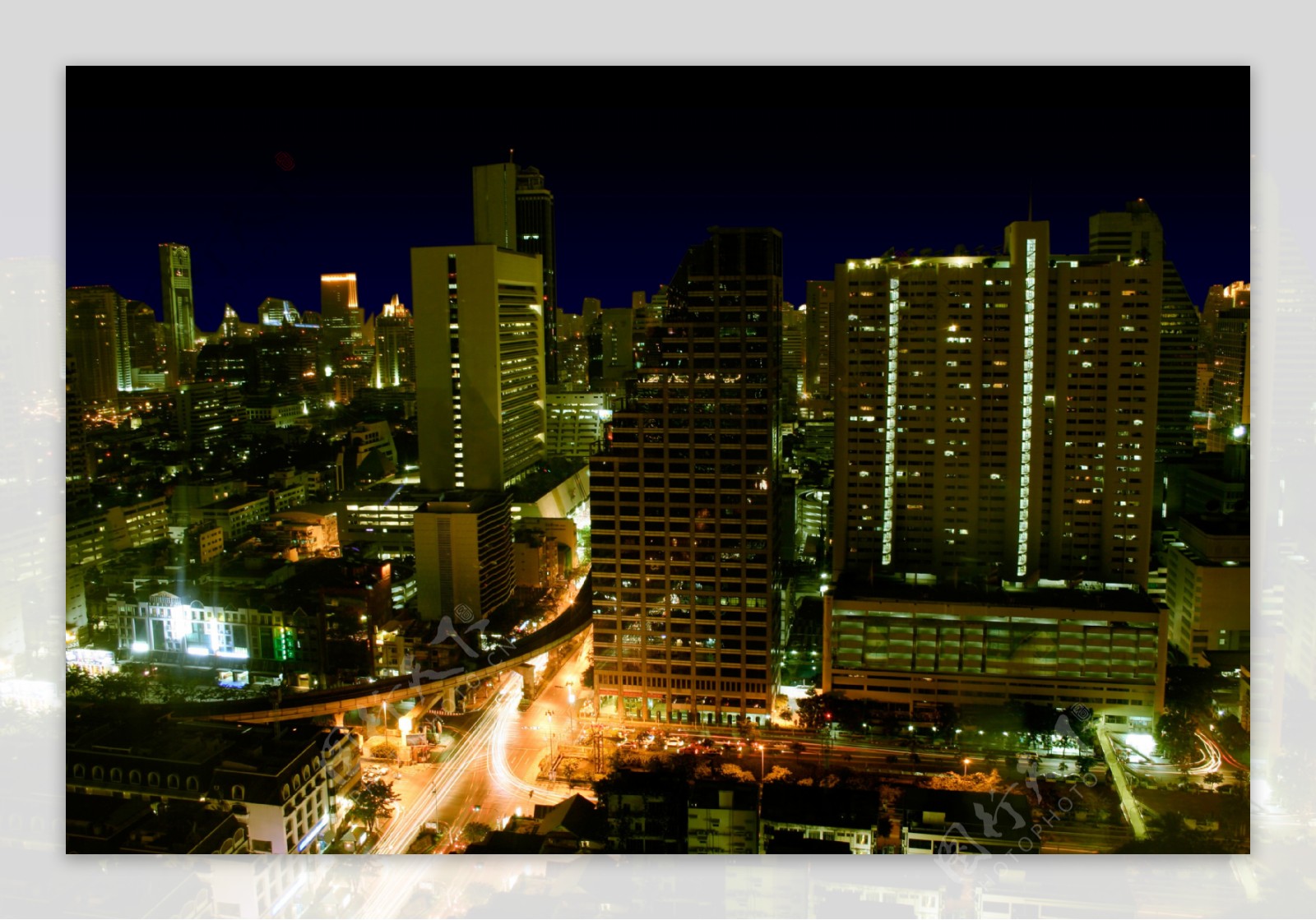 美丽城市夜景图片