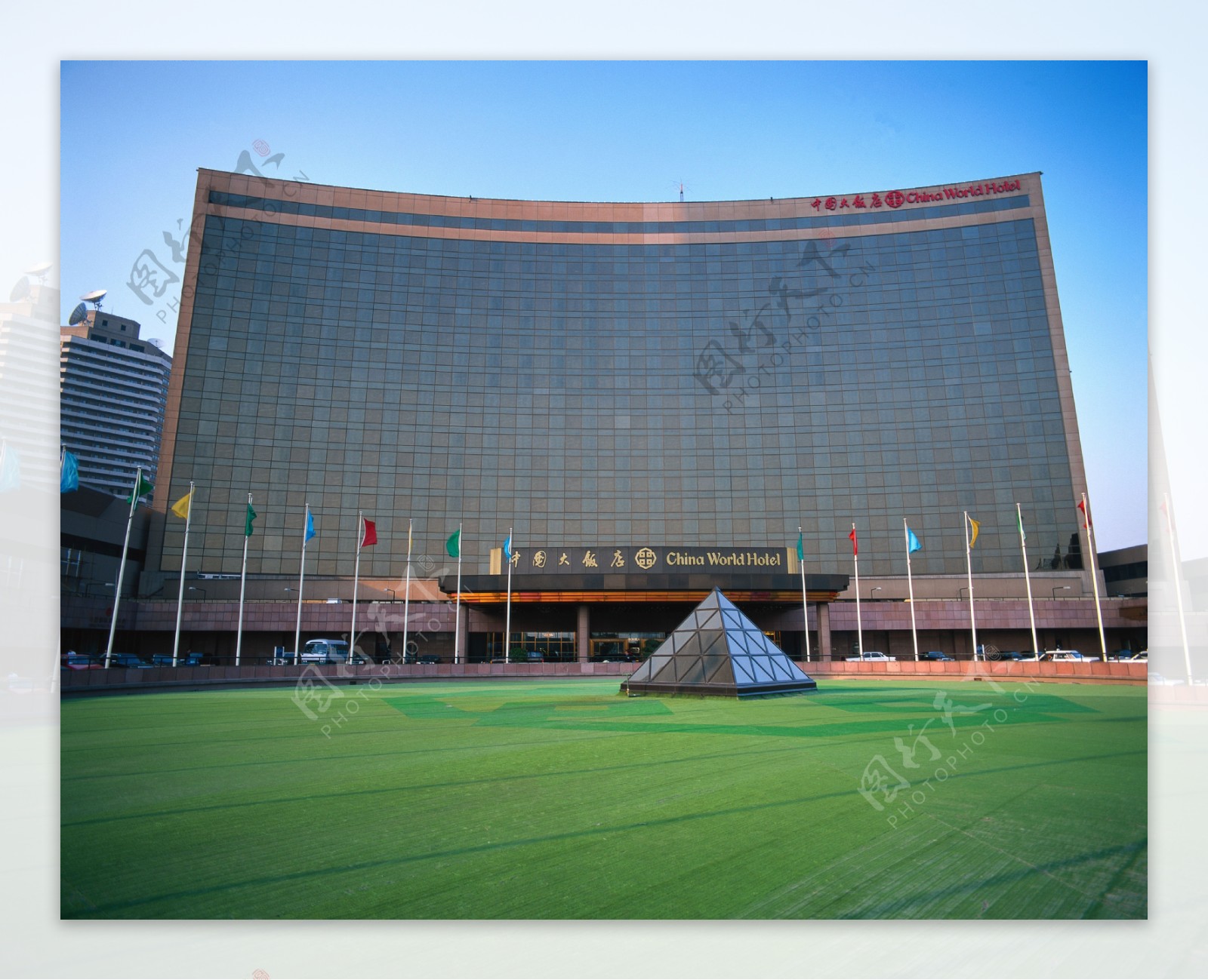 中国大饭店大厦摄影图片
