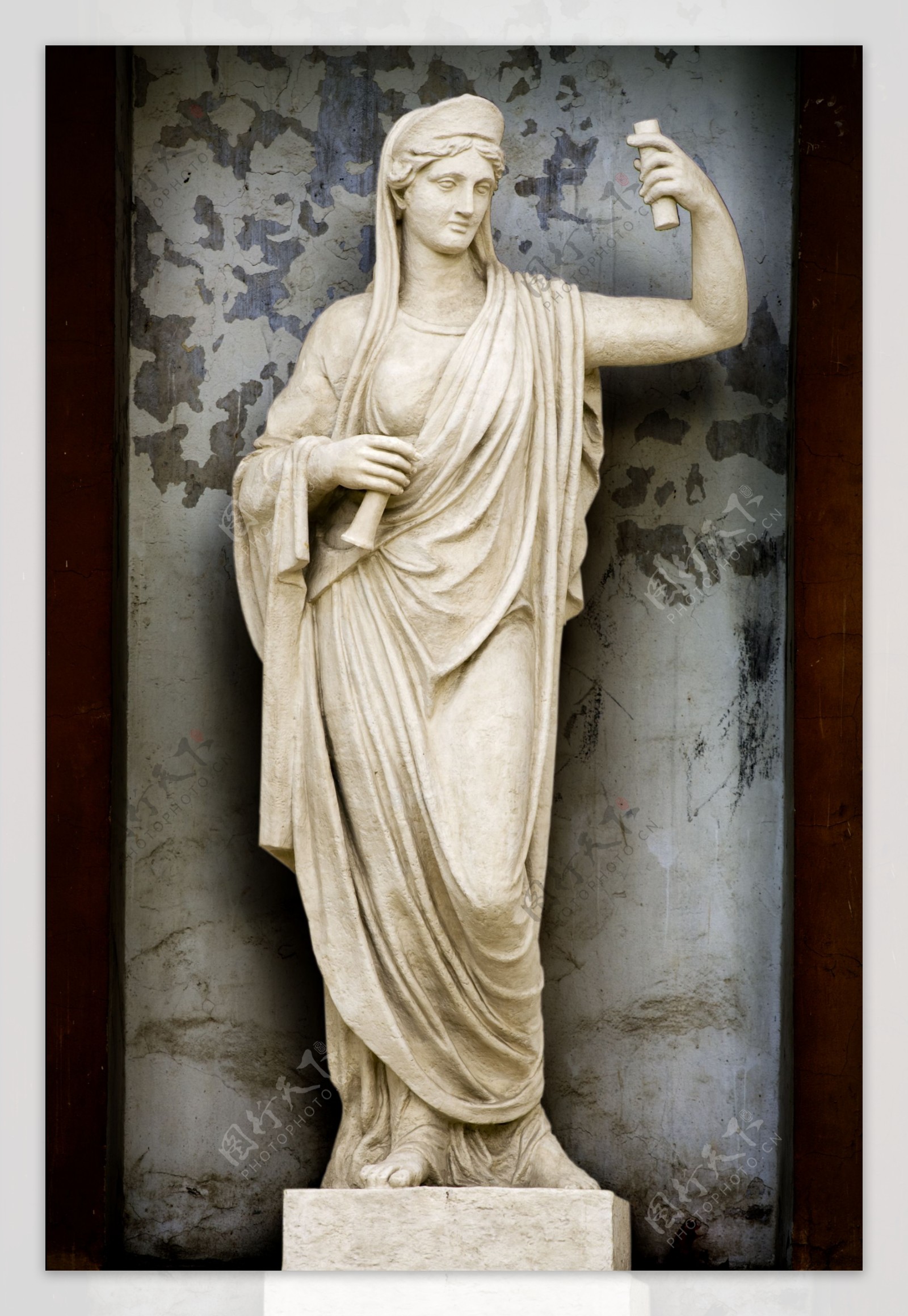 古罗马女英雄雕塑图片
