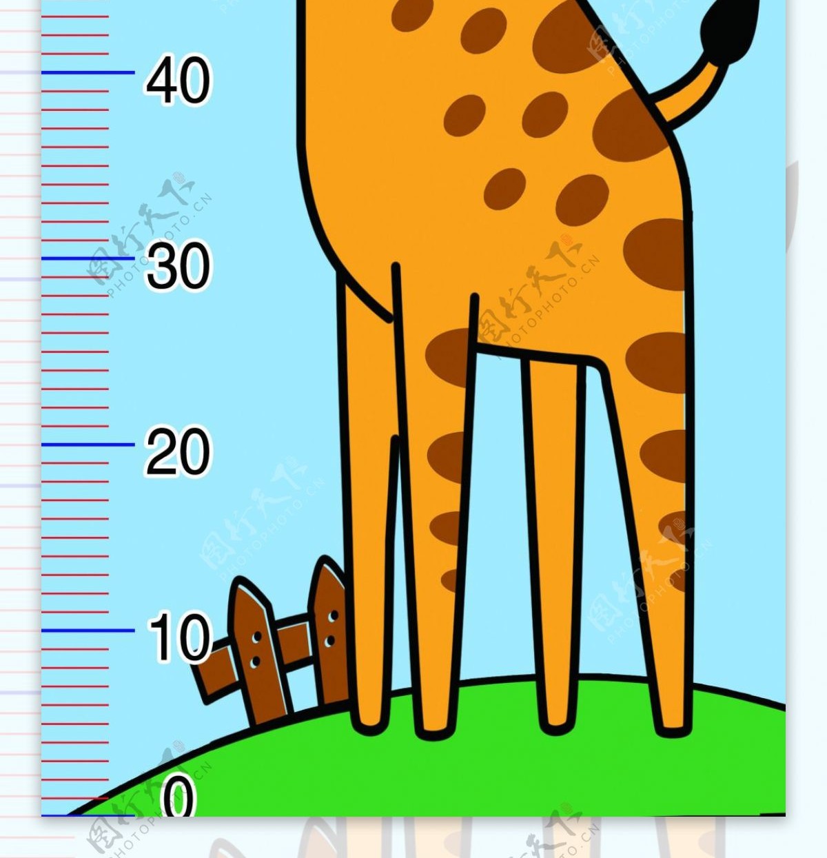 测量小孩身高