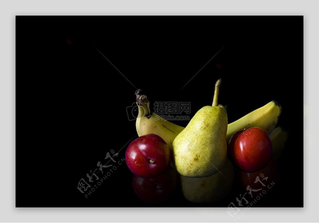 香蕉梨子李子水果