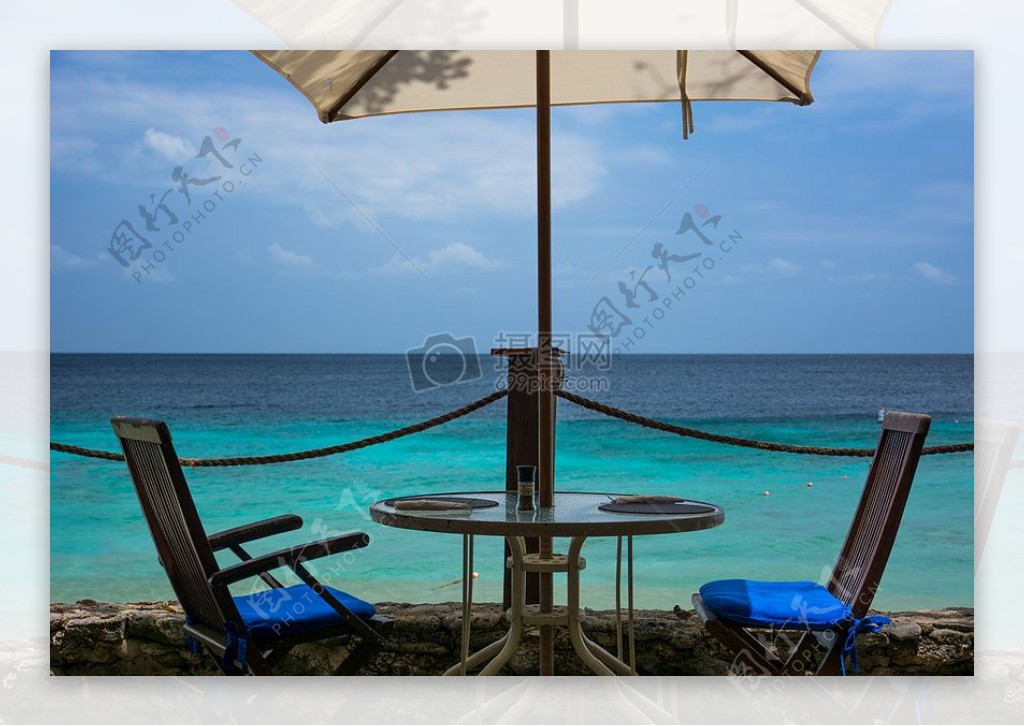 海假期桌子椅子户外座椅遮阳