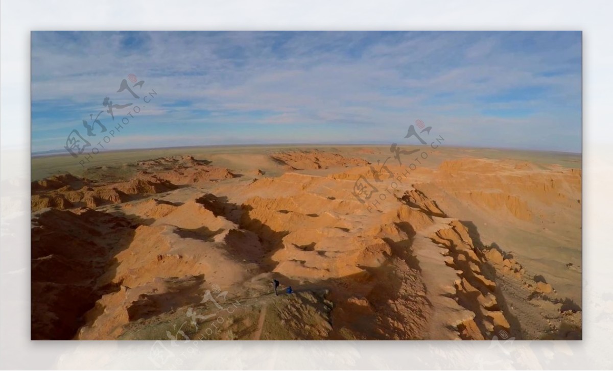 浩瀚戈壁荒漠高清视频航拍
