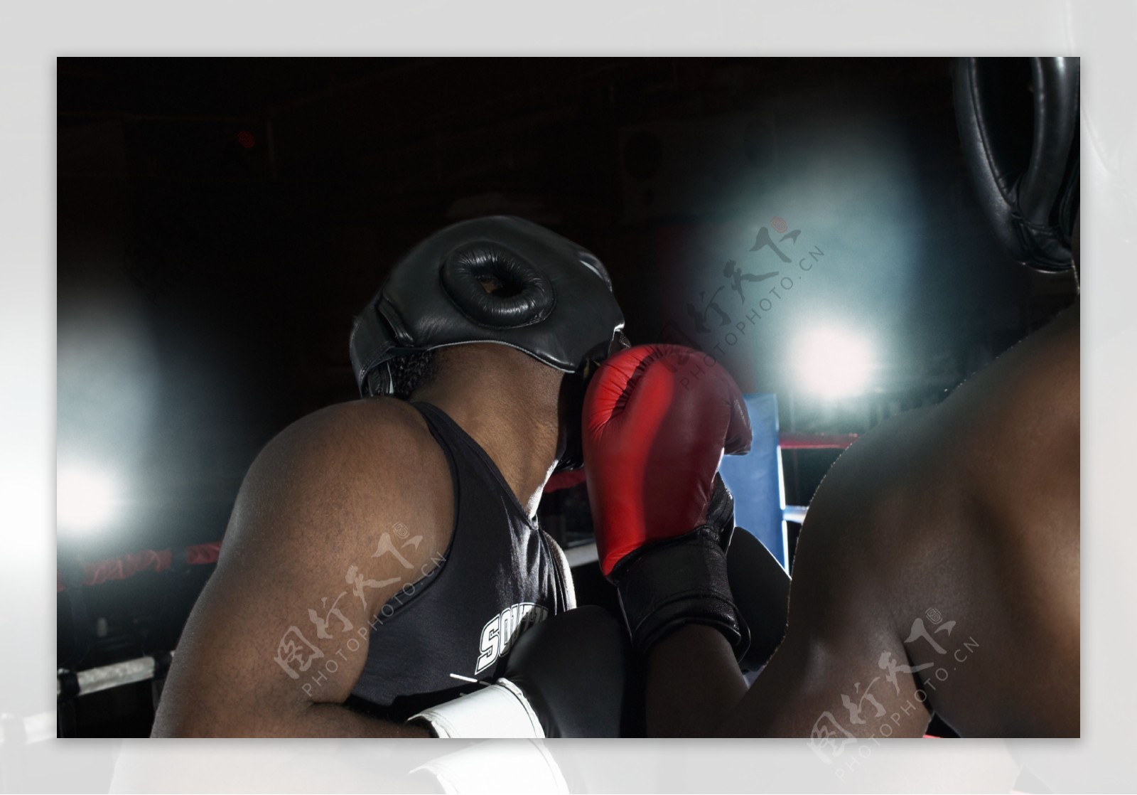 拳击运动摄影图片