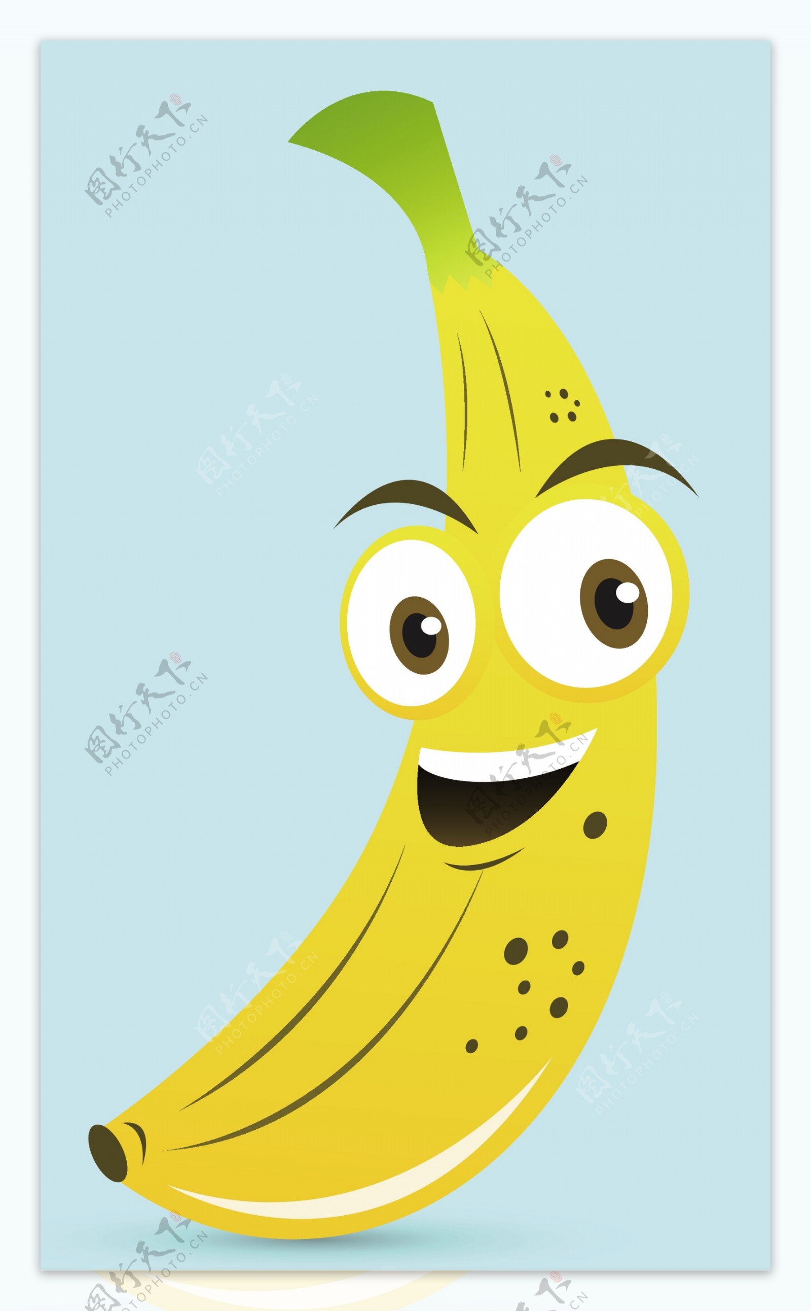 矢量香蕉EPS