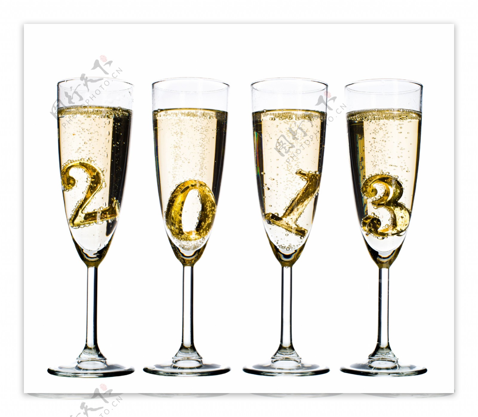 2013新年香槟图片