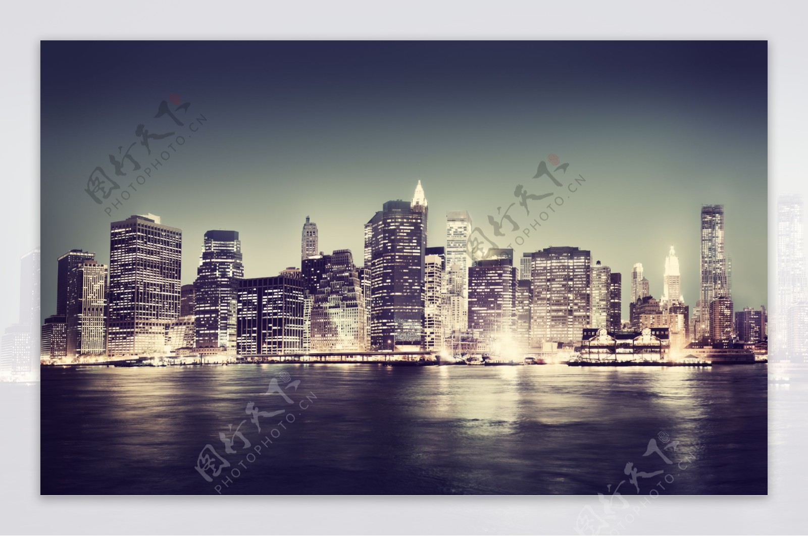 美丽纽约夜景摄影