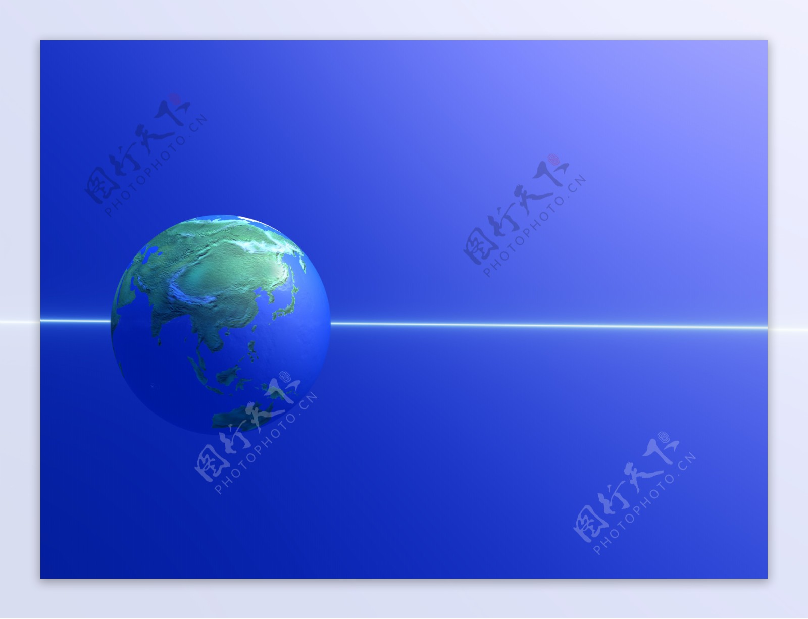蔚蓝色地球背景图片