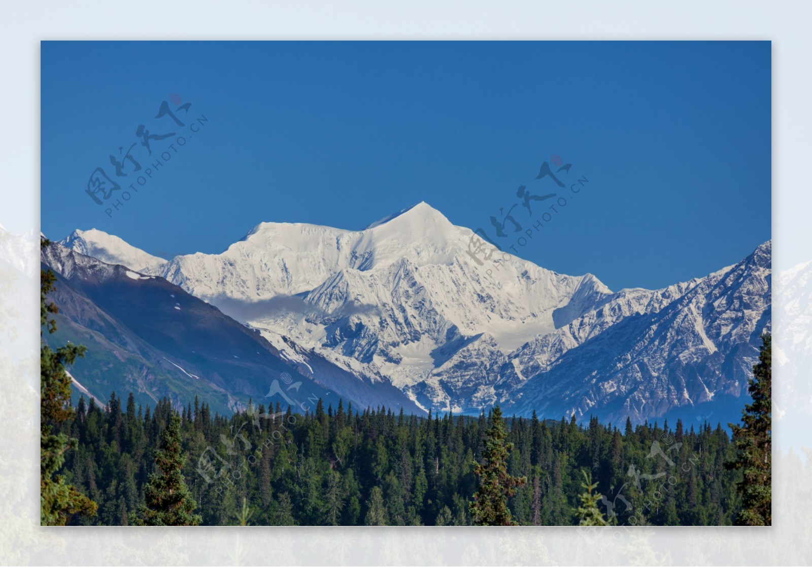 阿尔卑斯山景色图片