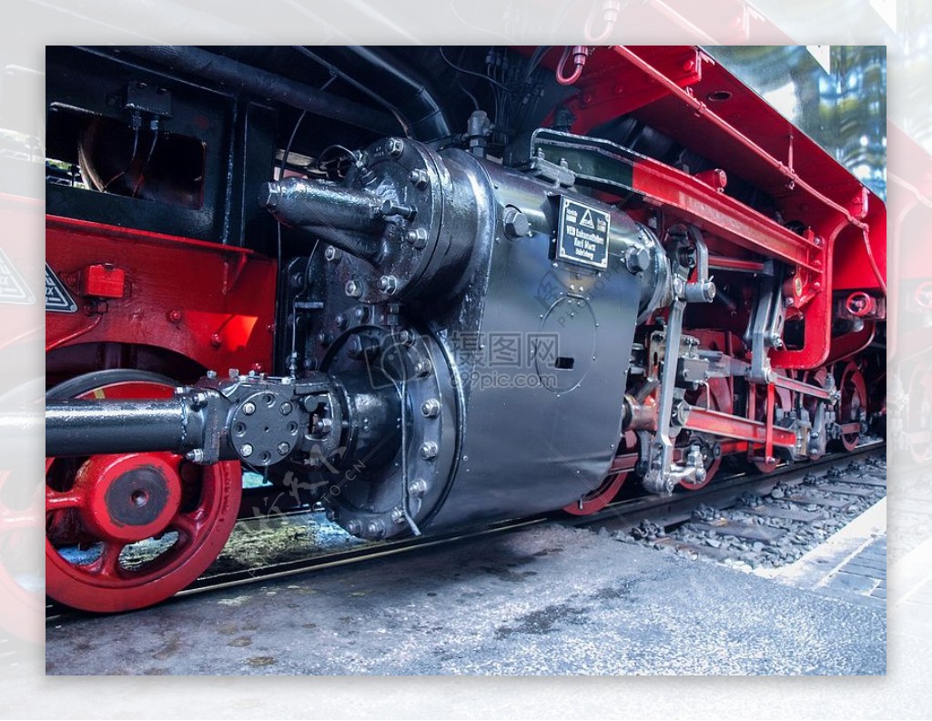 机车蒸汽机车老历史蒸汽铁路怀旧火车技术水汽