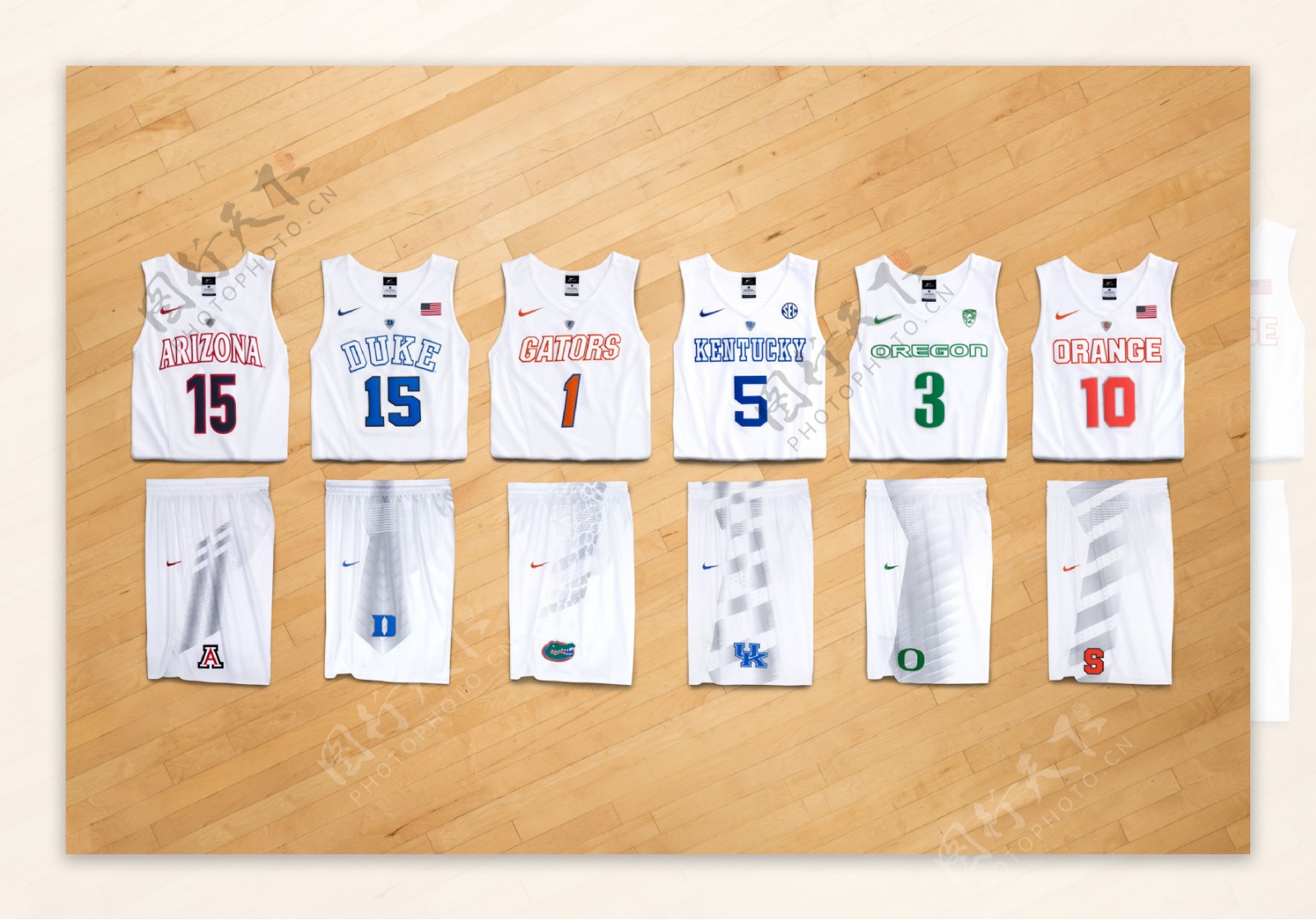 NBA篮球队服图片
