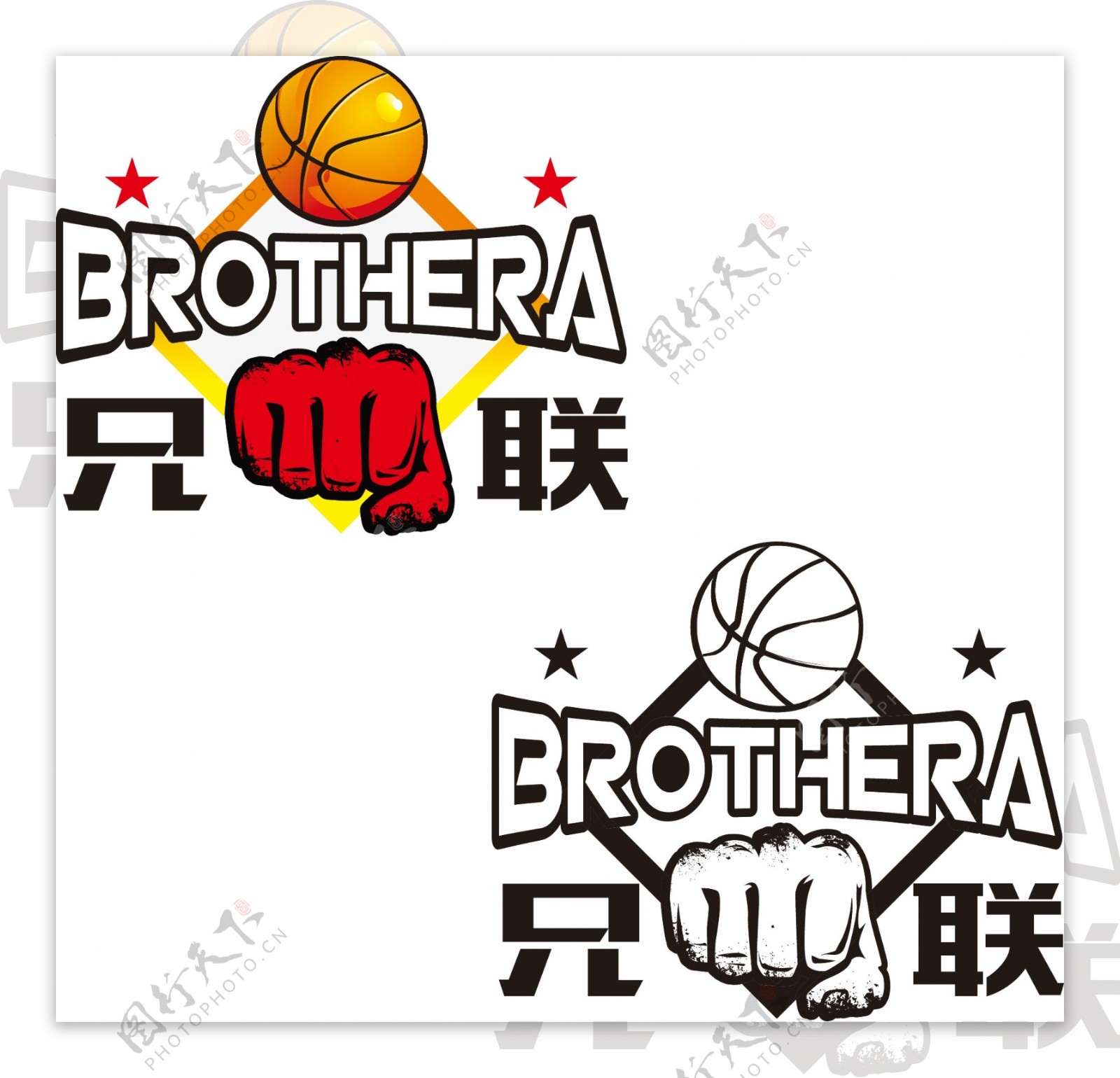 篮球队logo设计图__LOGO设计_广告设计_设计图库_昵图网nipic.com