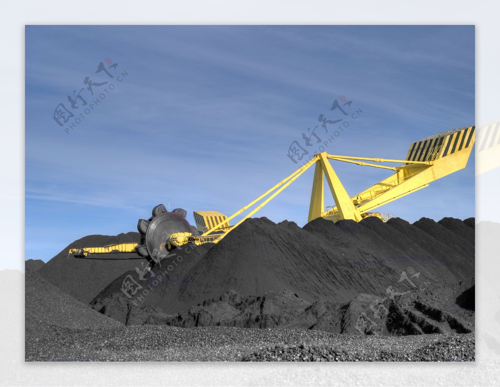 煤炭工业摄影图片