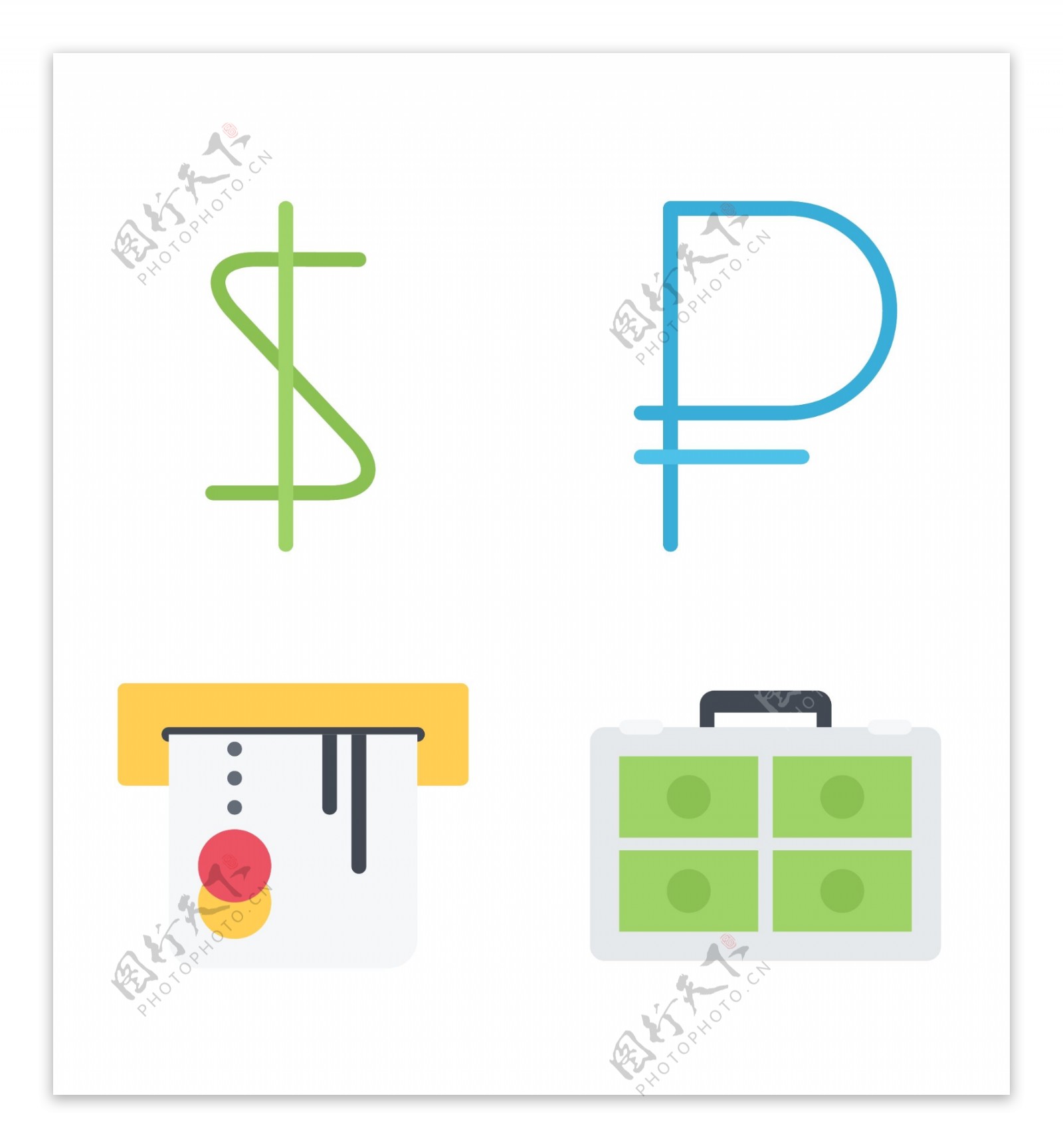 金融保险柜icon图标素材