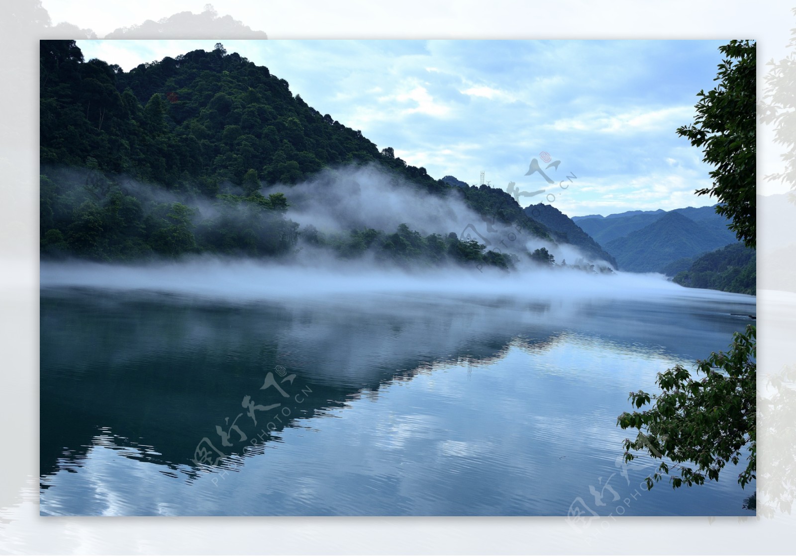 湖南资兴小东江风景