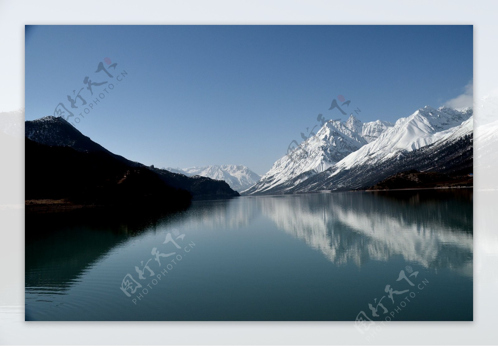 西藏然乌湖风景