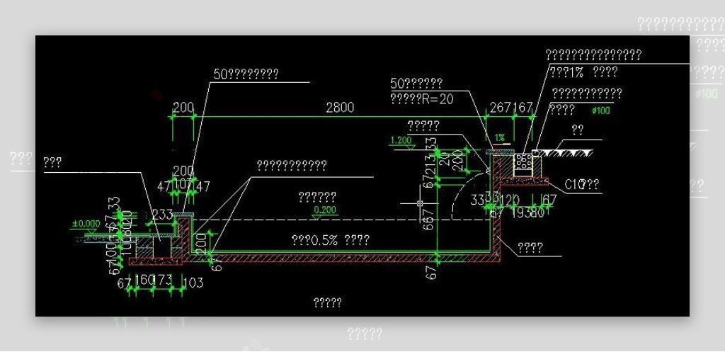 水池做法CAD详图