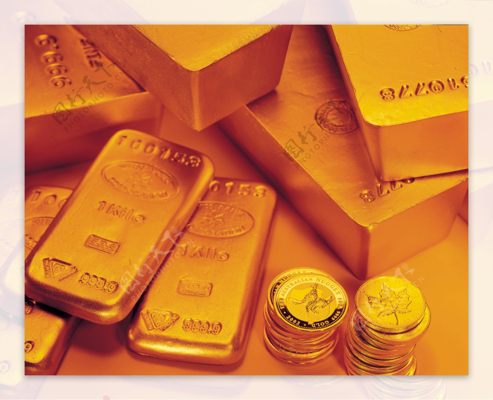 黄金货币高精图片