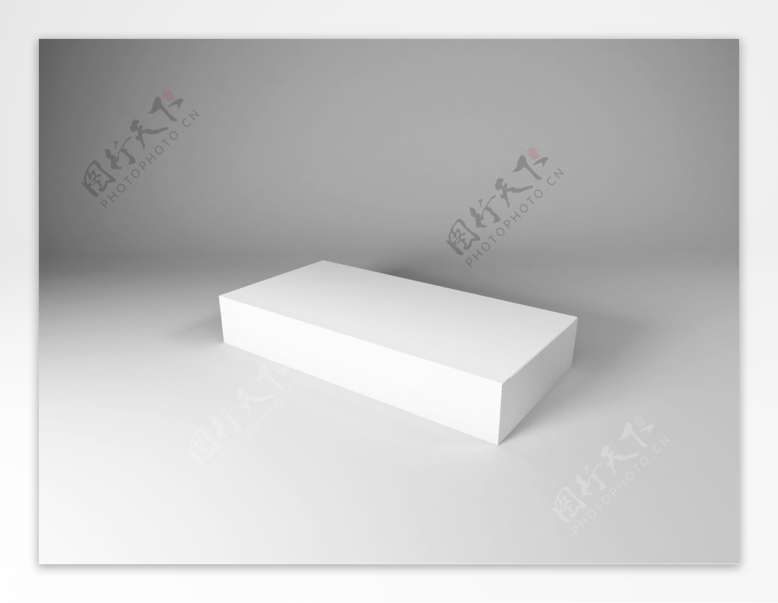 白色长方型包装盒