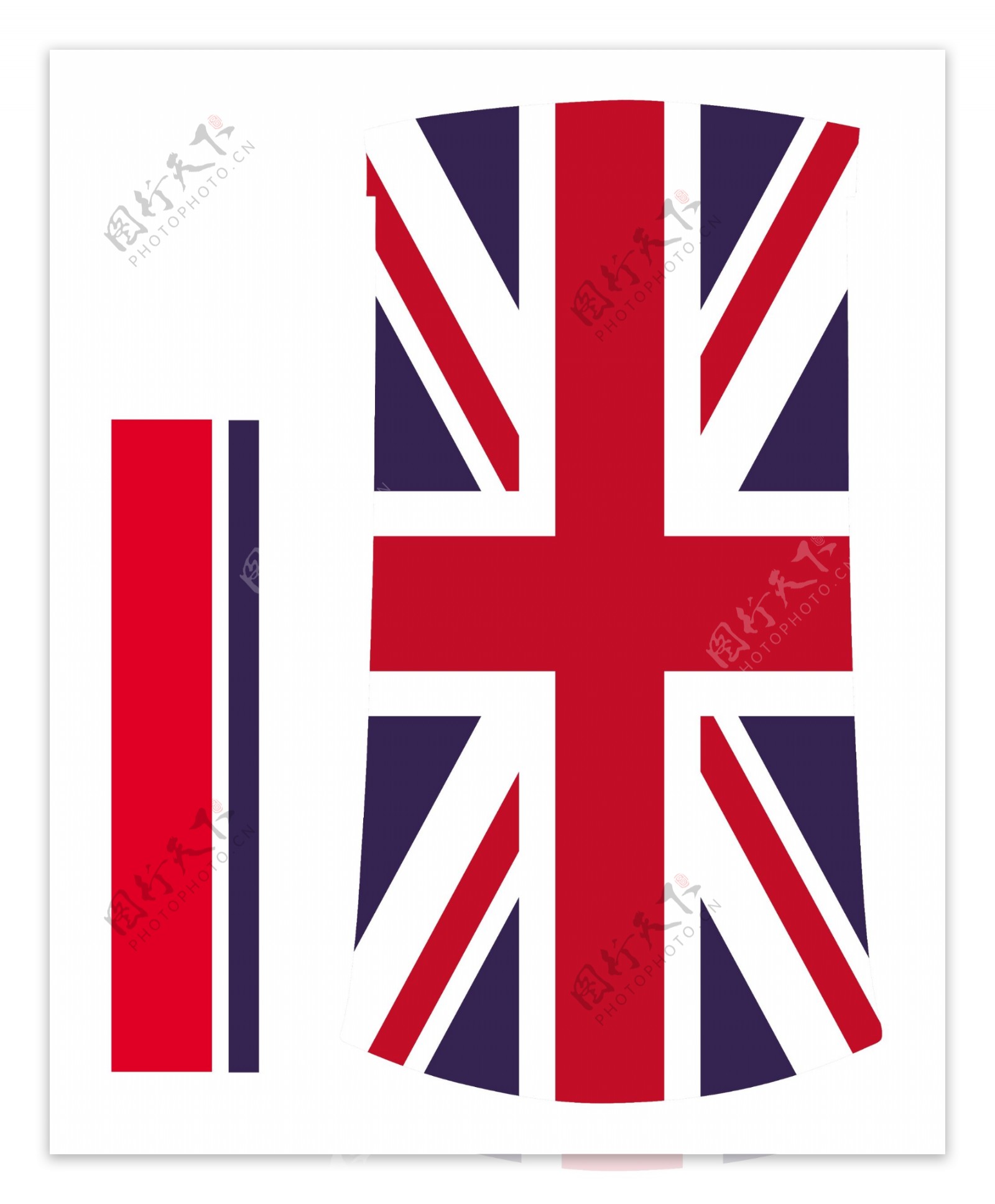 MG3英国国旗车贴