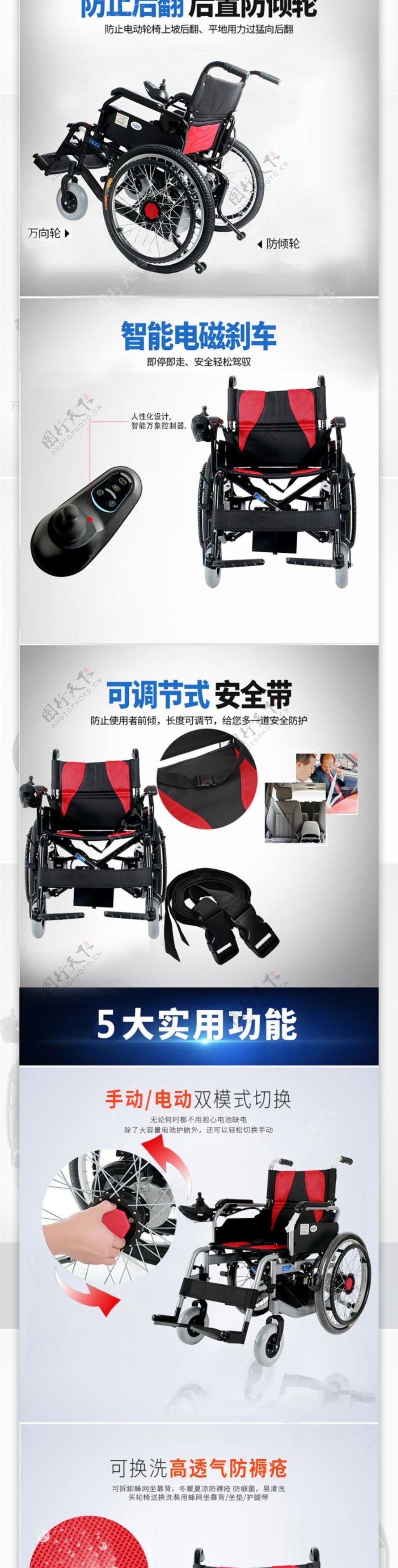 圣光轮椅轮椅详情图