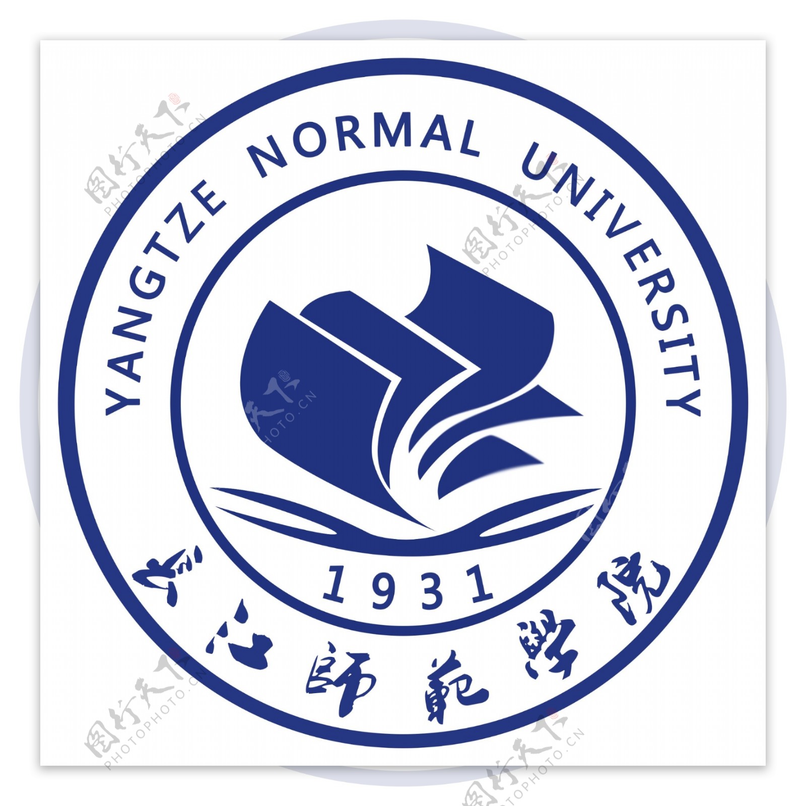 长江师范学院logo标志源文件