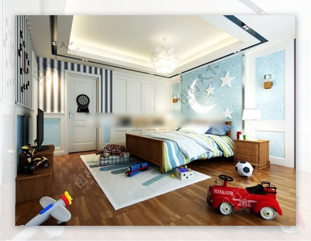 儿童卧室MAX模型设计