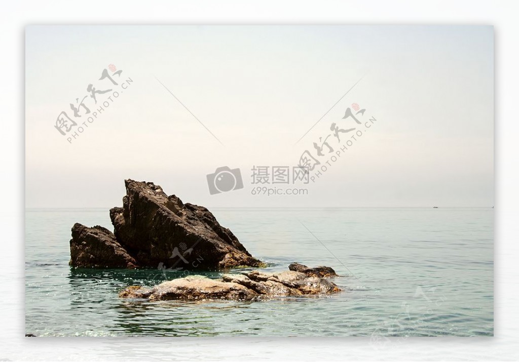 海洋天空阳光水岩石石头ocea