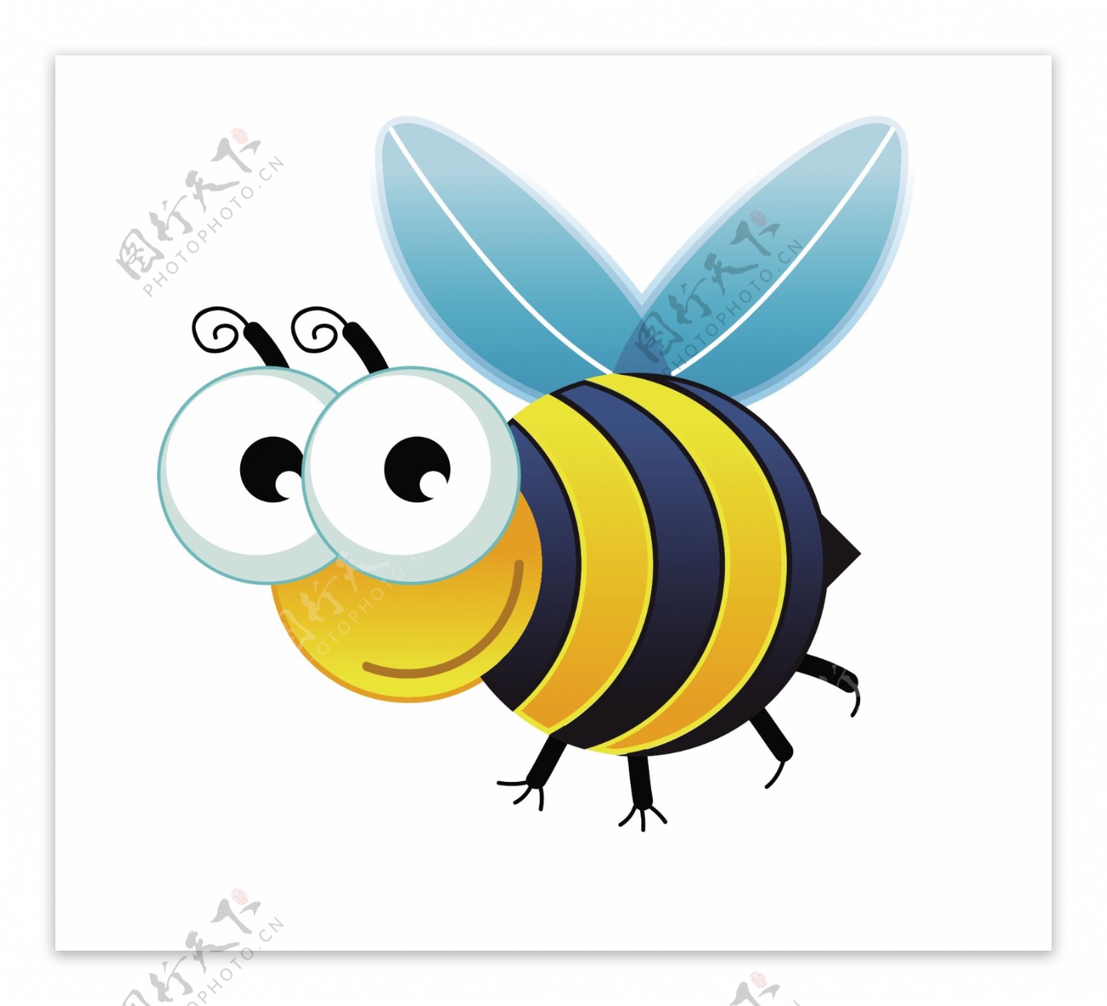 矢量生物蜜蜂EPS