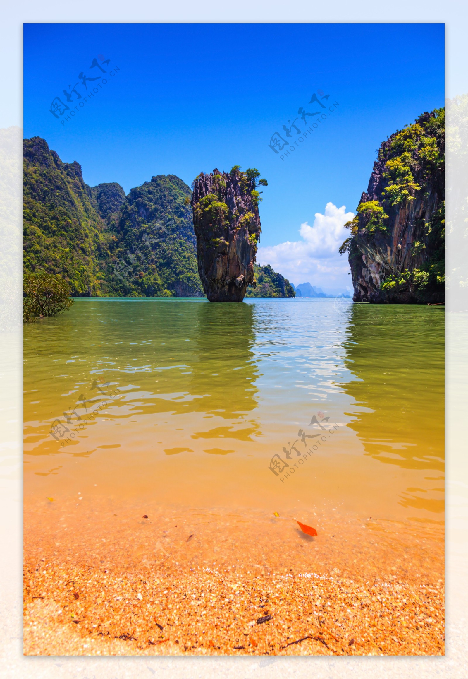 美丽泰国海岸风景图片