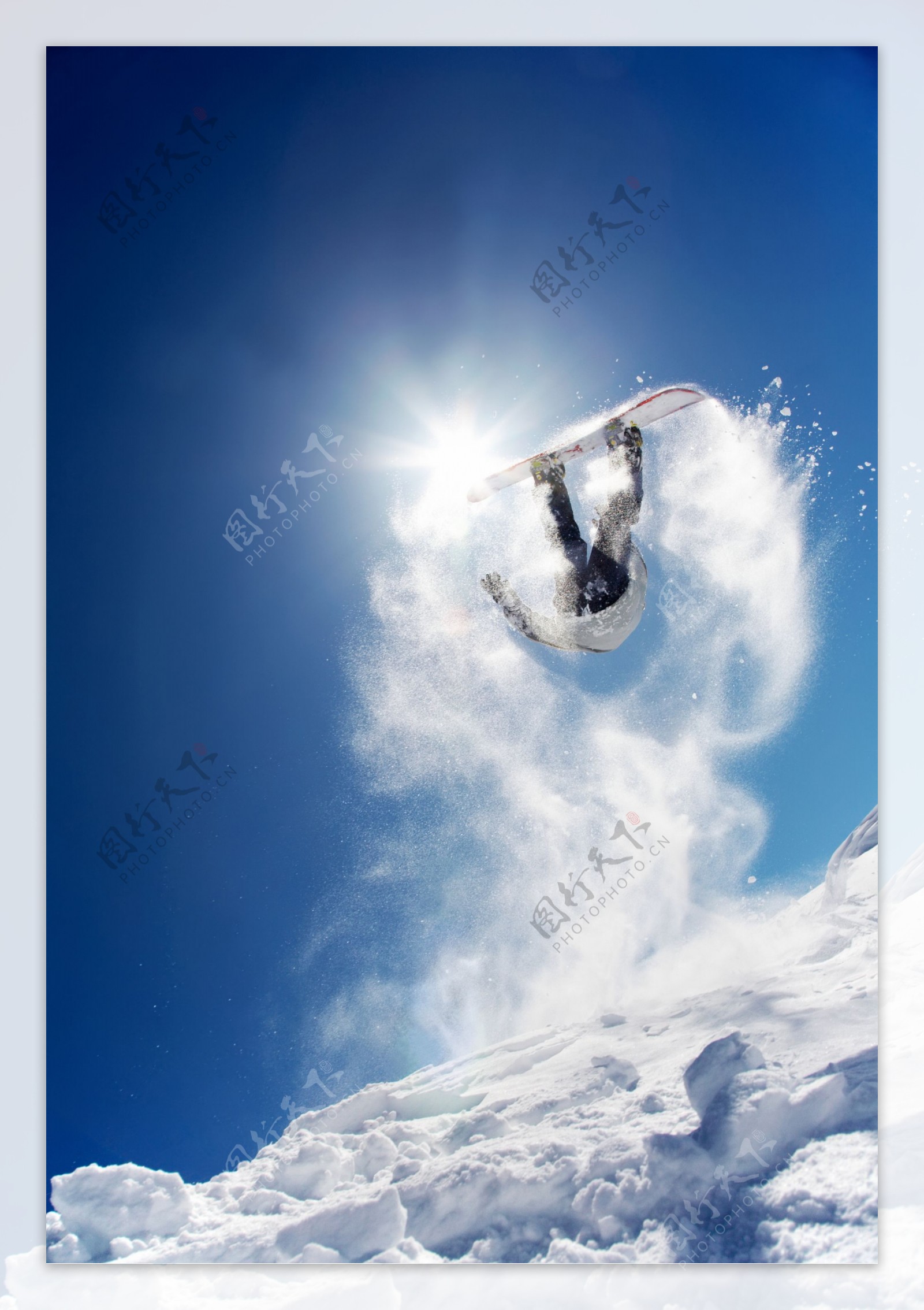 滑雪的职业人员图片