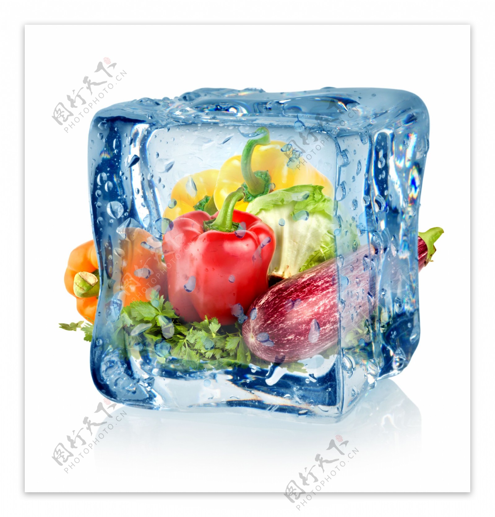 蔬菜冰冻保鲜图片