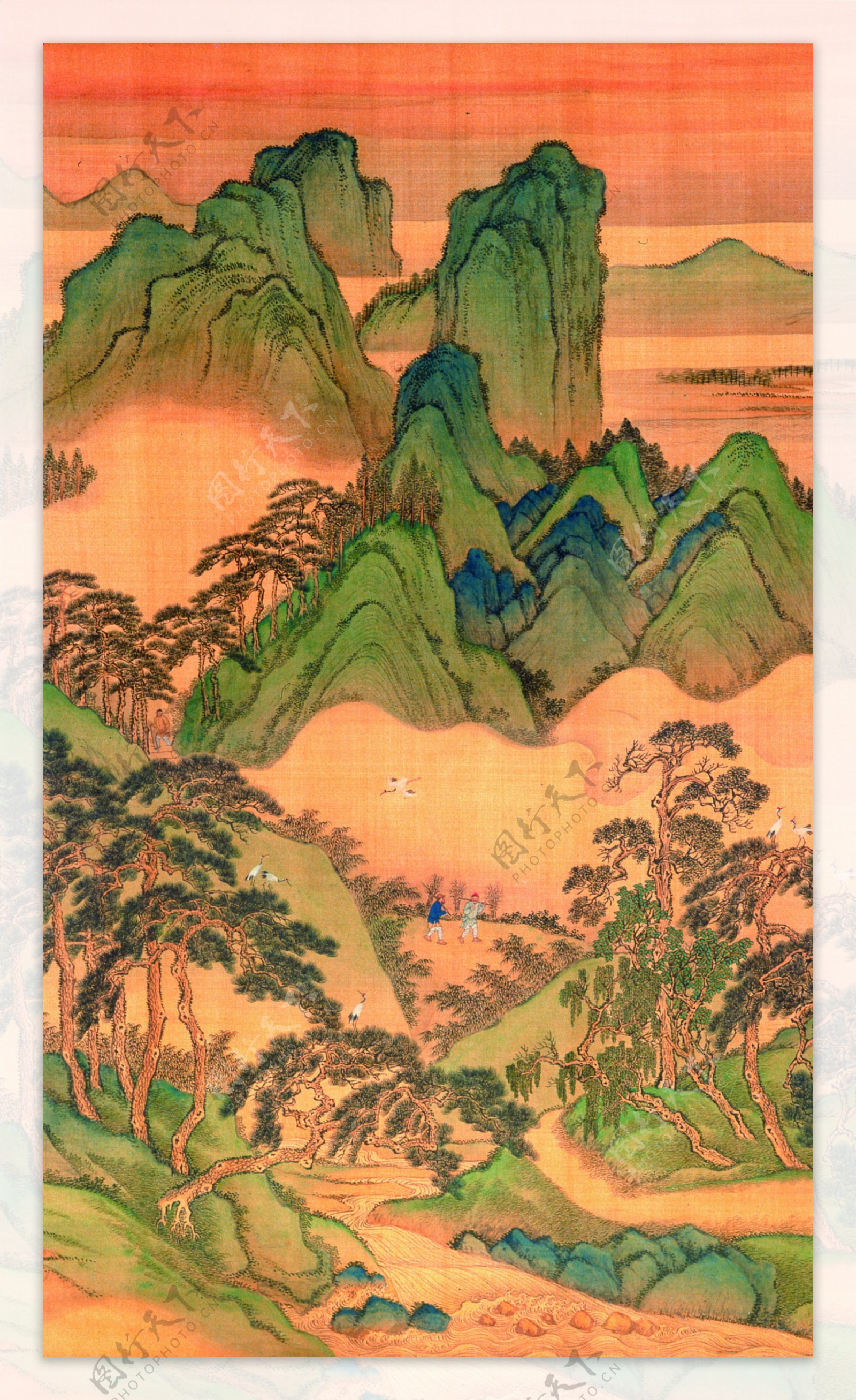山水名画中国画古典藏画0011