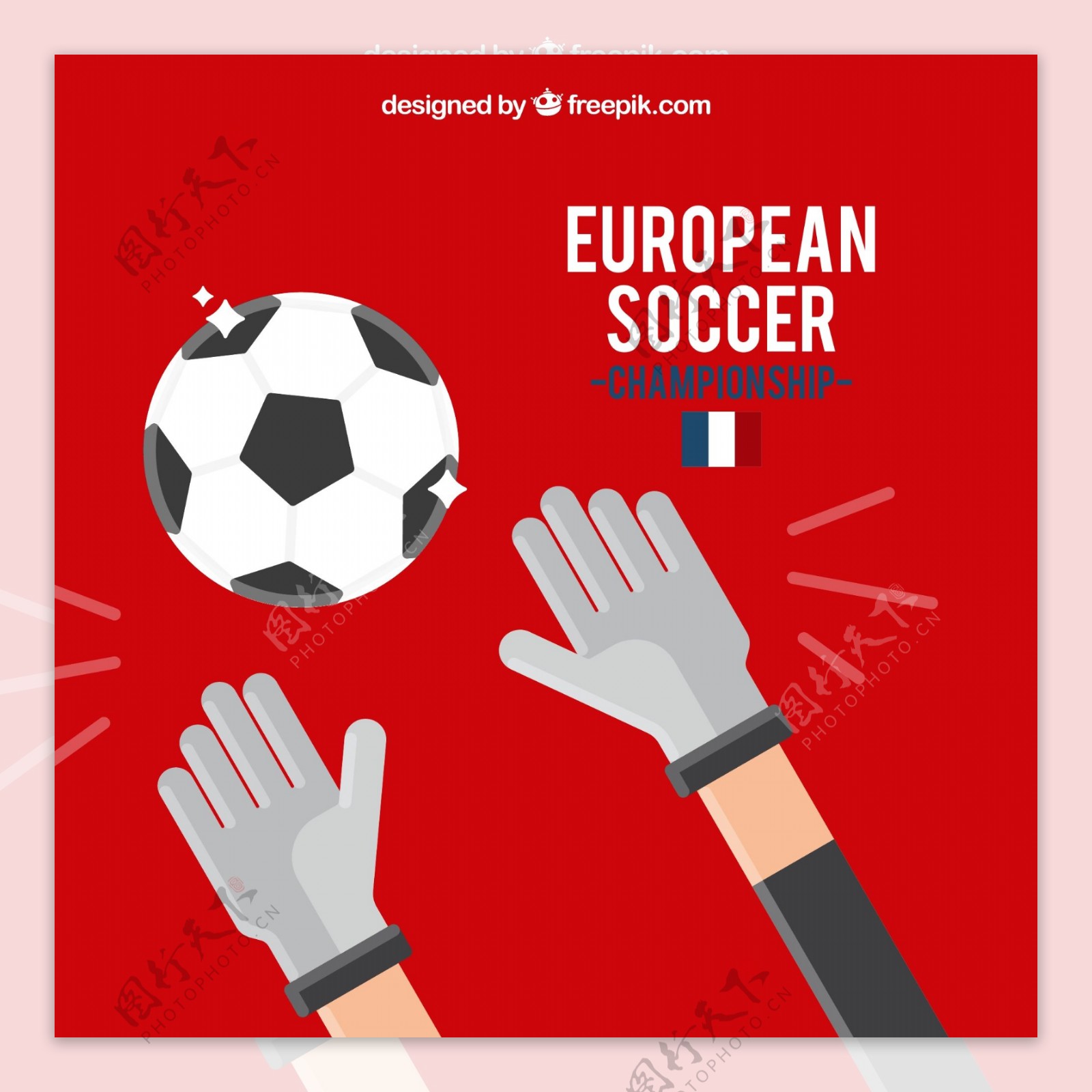 欧洲杯足球素材