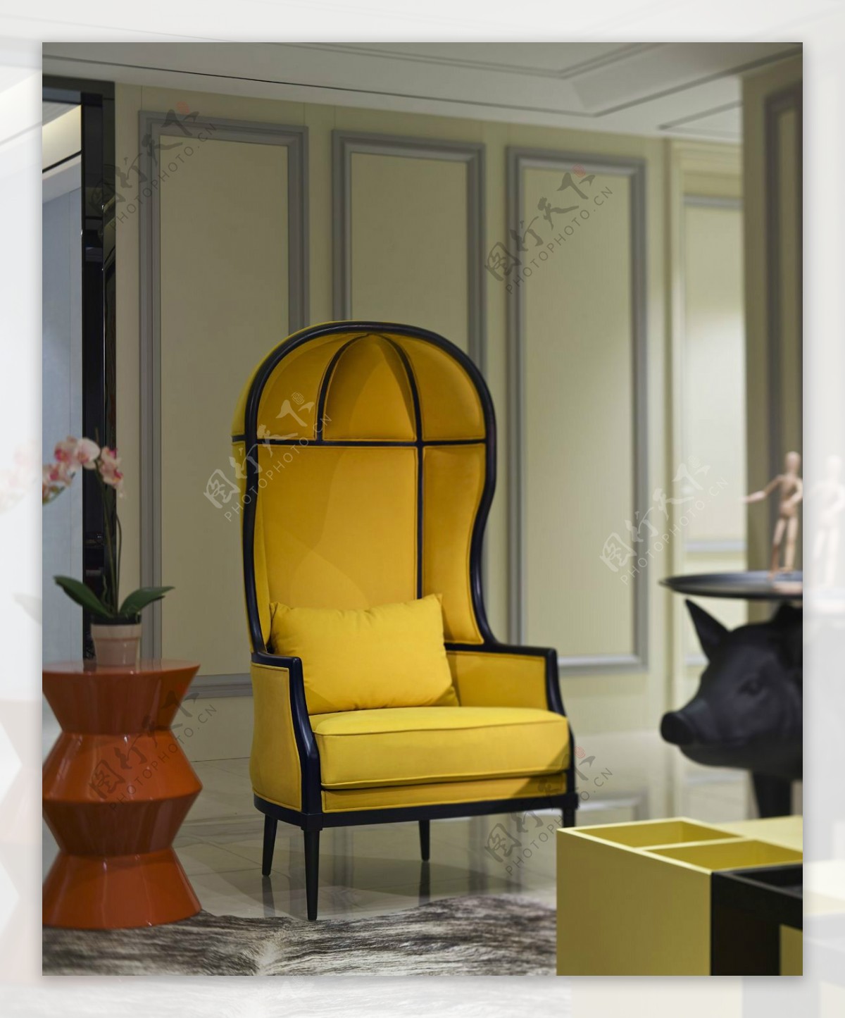 室内艺术客厅座椅装饰效果设计