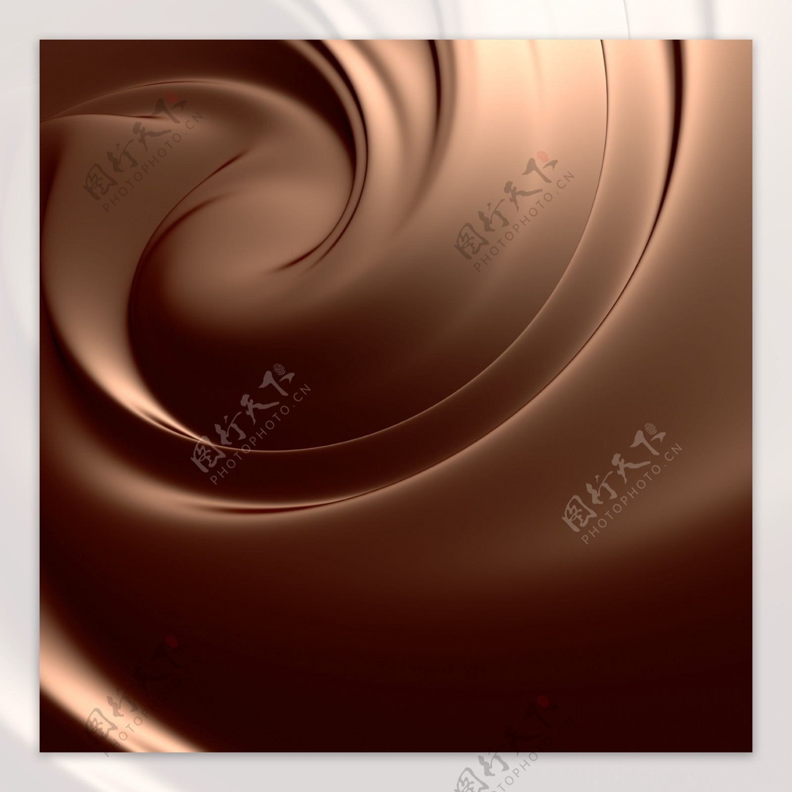 巧克力螺旋背景图片