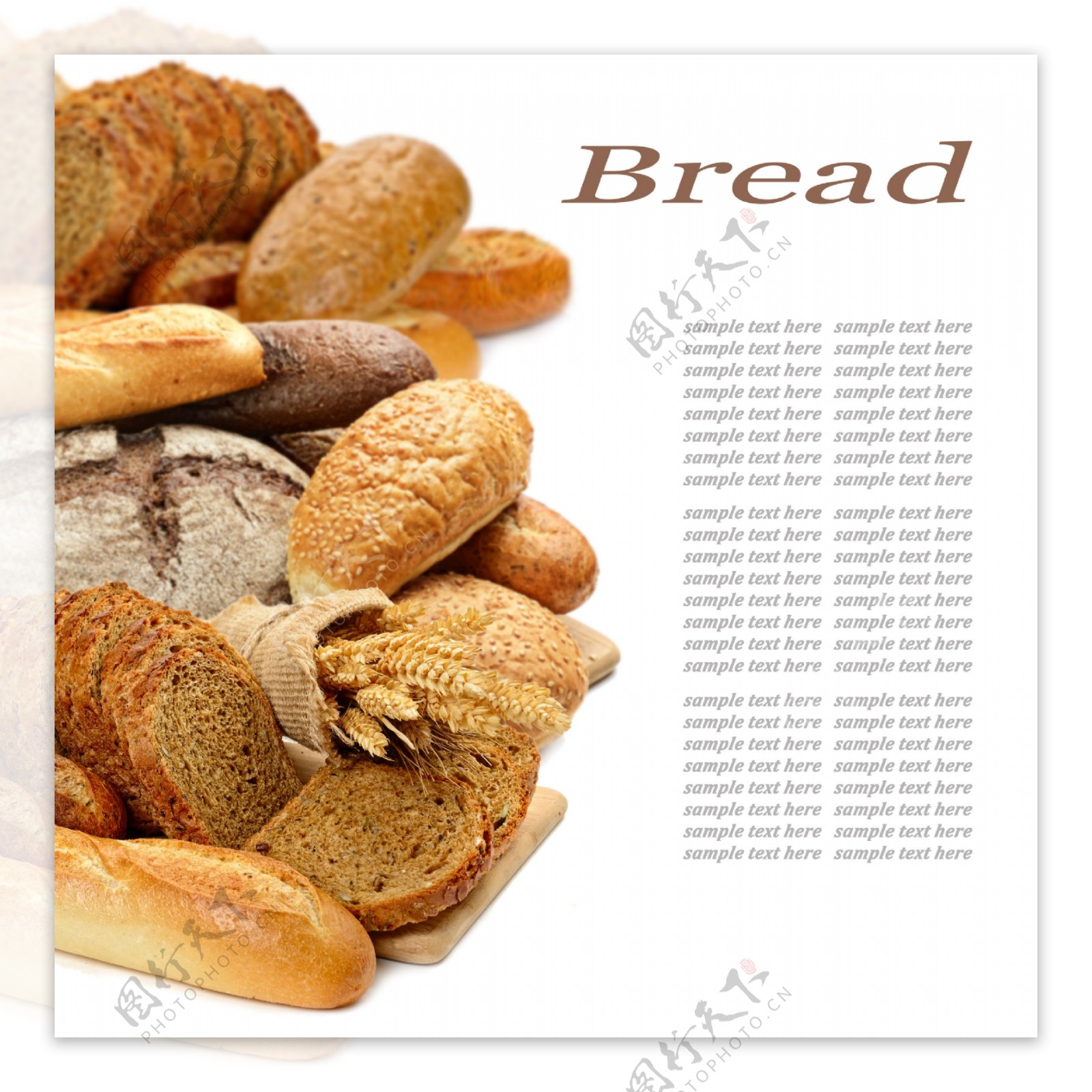 面包美食摄影图片