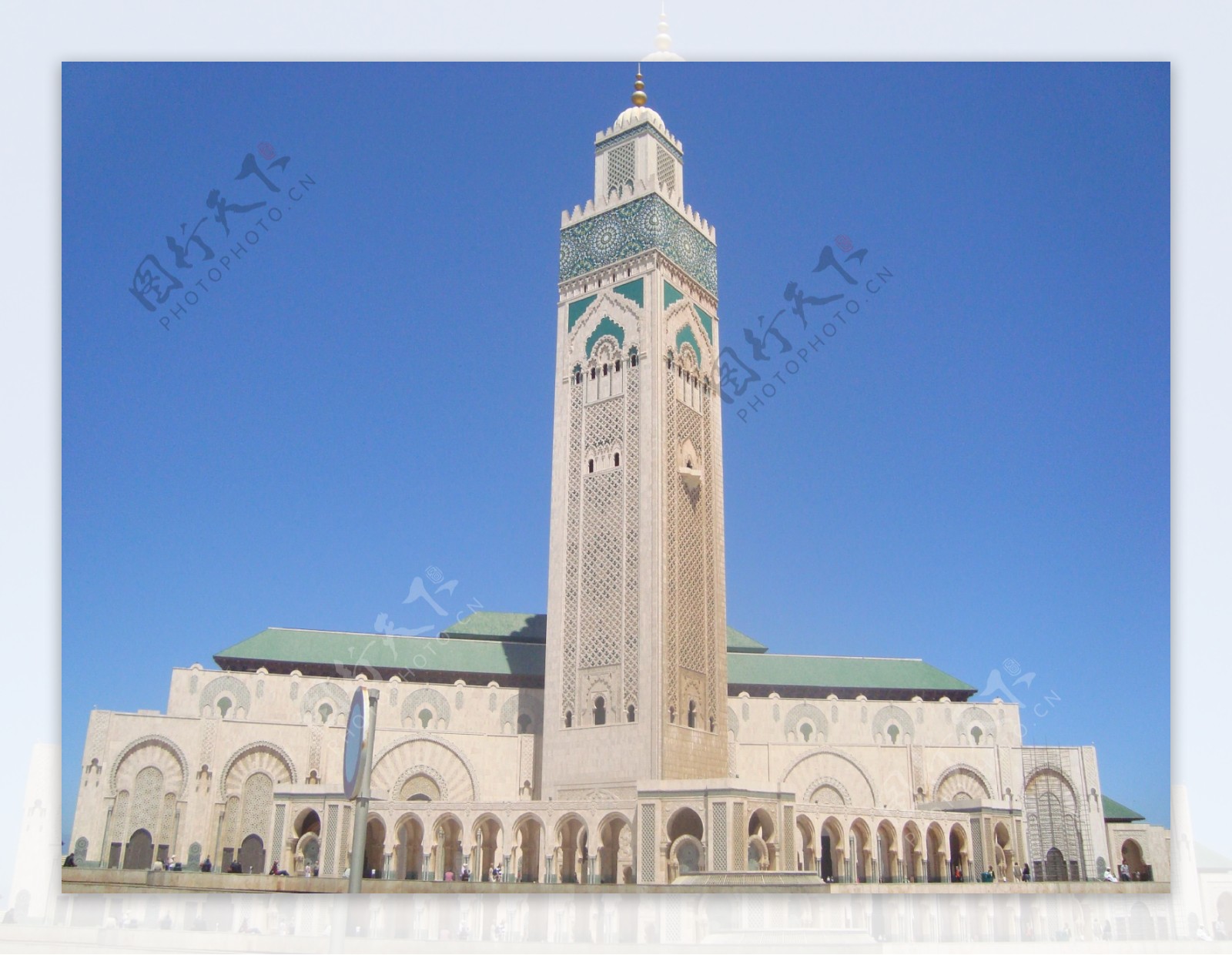 高清哈桑二世清真寺图片