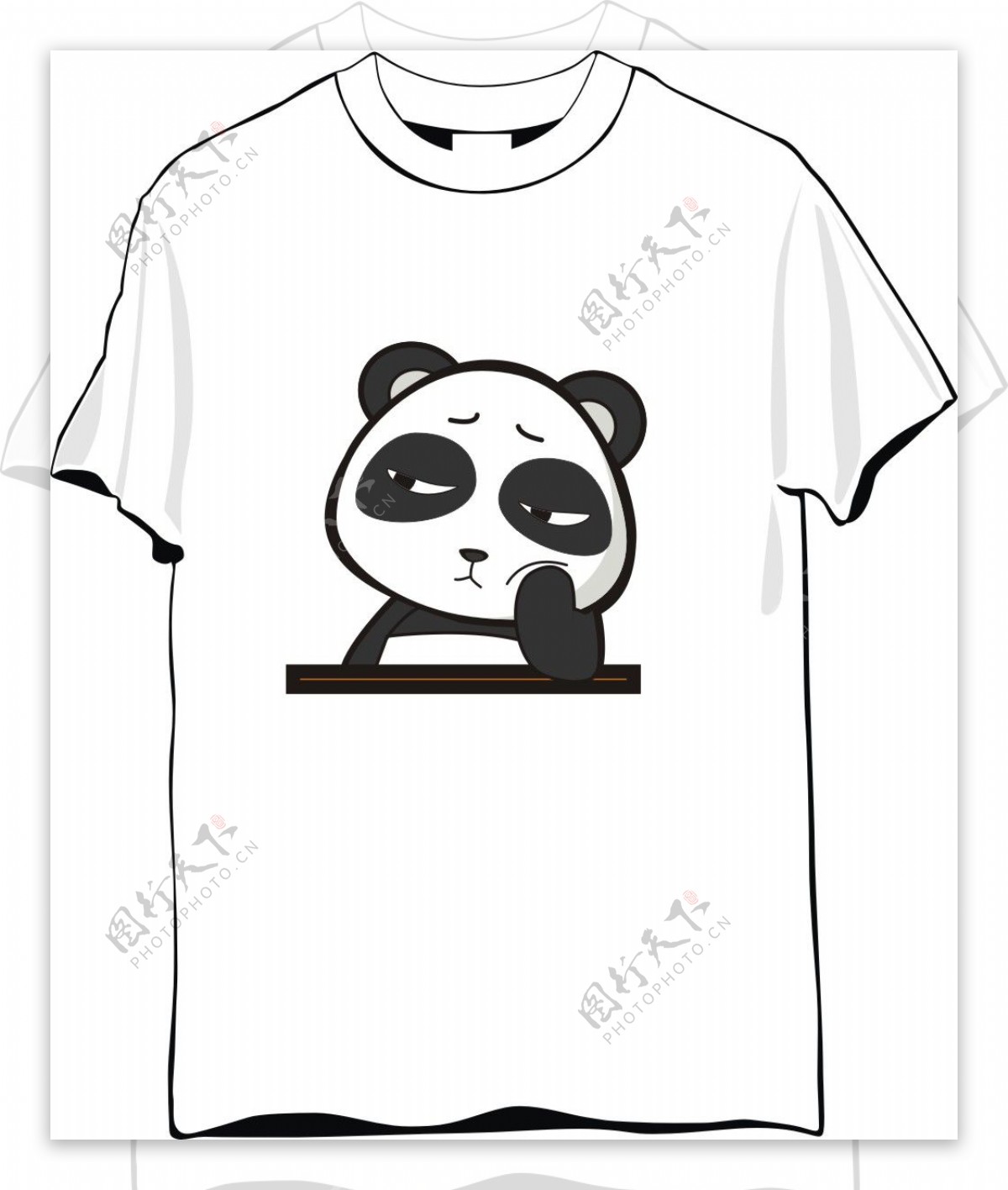 熊猫T恤