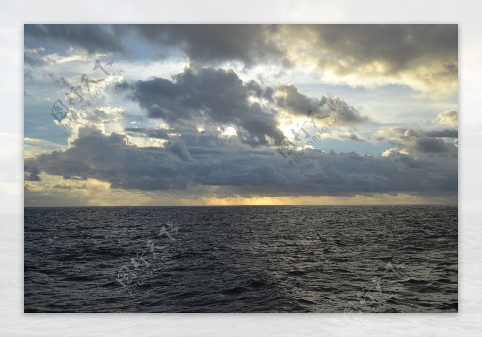 印度洋落日风景