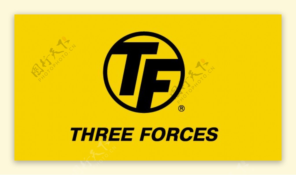 ThreeForceslogo设计欣赏三股势力标志设计欣赏
