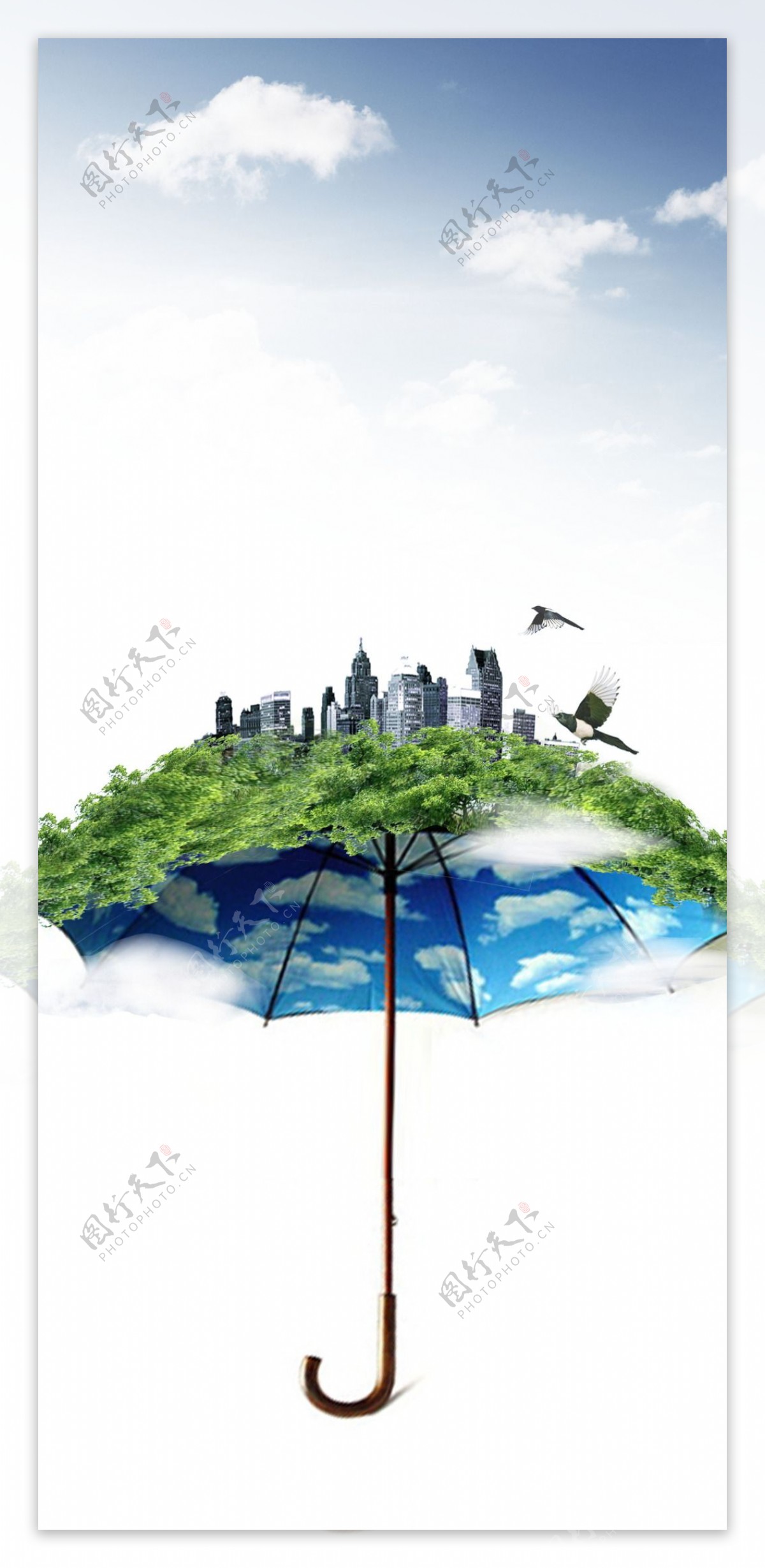 环保概念海报图片